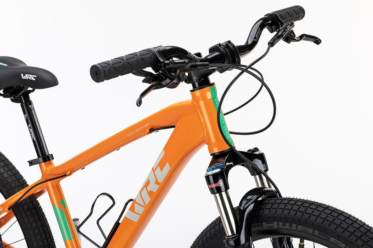 Bicicleta MTB niño 8 a 12 años – 24″ – WRC TEAM DISC – ORANGE - Imagen 5
