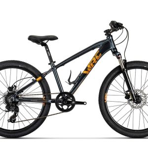 Bicicleta MTB niño 8 a 12 años – 24″ – WRC PRO DISC – BLACK
