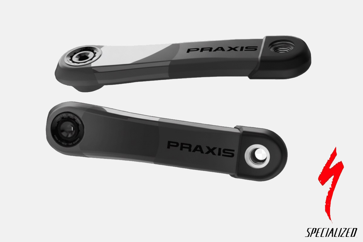 Specialized Bielas Praxis Brose Carbono/Aleación 160/165 mm Levo-Tero-Porto