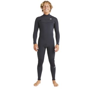 Billabong Absolute 4/3mm Natural Chest Zip Wetsuit Black