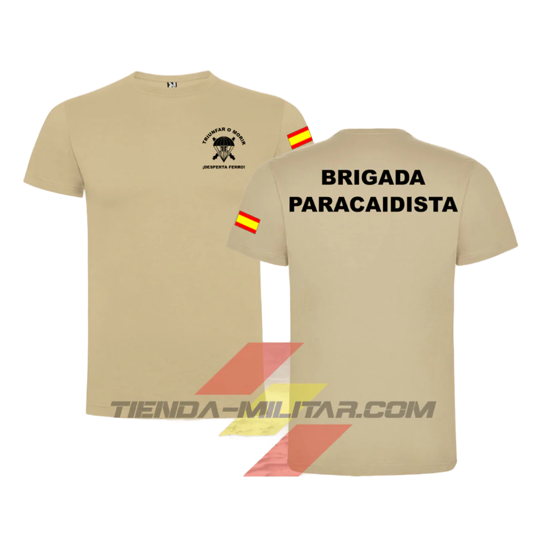Camiseta algodón Brigada Paracaidista - Imagen 2