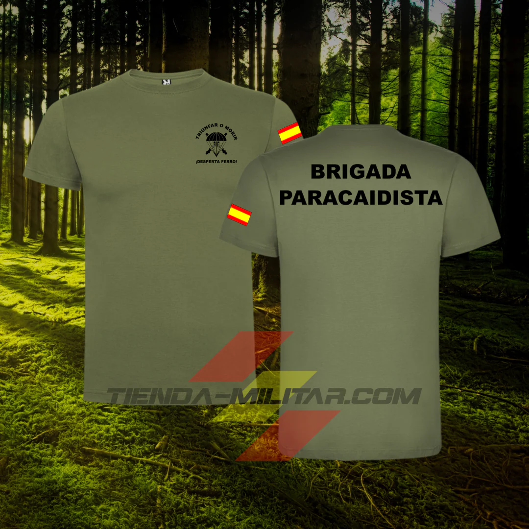 Camiseta algodón Brigada Paracaidista - Imagen 4