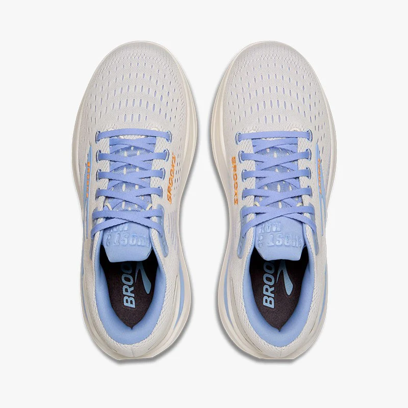 BROOKS GHOST MAX 3 W COCONUT BLUE/ORANGE - Imagen 5