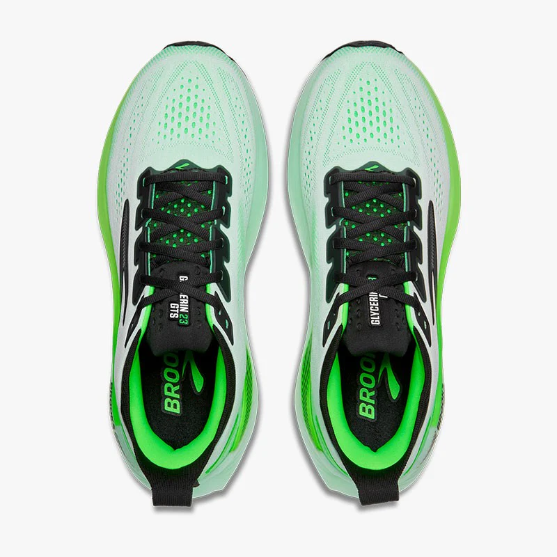 BROOKS GLYCERIN GTS 23 WHITE/PHANTOM - Imagen 5