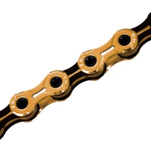 Cadena KMC 11V Super Light NEGRO-ORO 118P