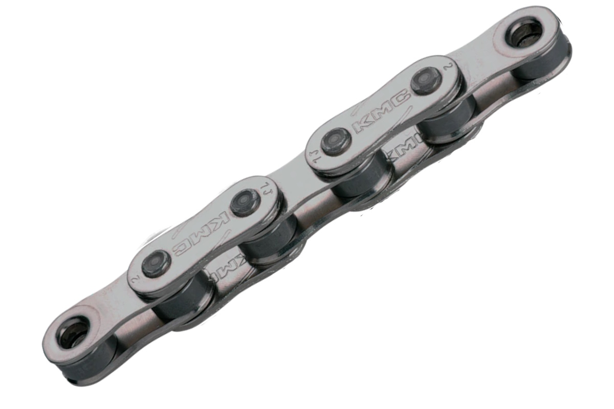 Cadena KMC Z1eHX-Wide PLATA SPINING 112P