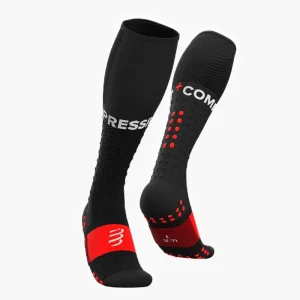 CALCETINES COMPRESSPORT FULL SOCKS RUN NEGRO