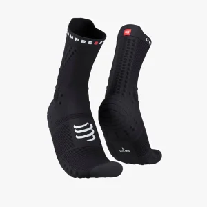 CALCETINES COMPRESSPORT PRO RACING TRAIL V4 NEGRO
