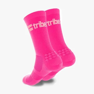 CALCETINES TRIBE RUN 2.0 ROSA FLUOR