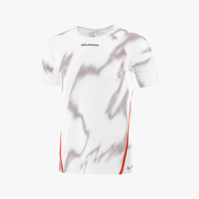 CAMISETA SALOMON S/LAB SPEED WHITE/ANDORRA - Imagen 2