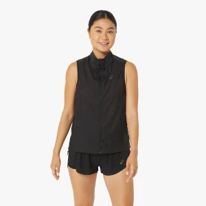 CHALECO ASICS METARUN PACKABLE GILET W BLACK