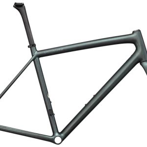 Cuadro Specialized AETHOS 2024 SATIN CARBON + 50% SILVER BLUE VIAVI / 10% FOG TINT: ¡Últimas unidades liquidación!