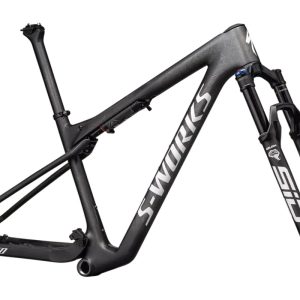 Cuadro Specialized S-Works Epic World Cup – Satin Smoke Granite / Metallic White Silver