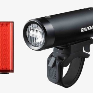 Kit luces Ravemen Foco delantero CR600 y piloto trasero TR20