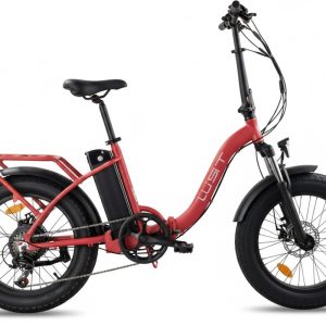 Fat E‑Bike 20″ plegable 48V | Motor trasero 250W | Tektro hidráulico + Shimano 7V