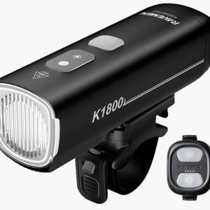 Foco delantero Ravemen K1800 1800 Lúmenes (Modo nocturno con IA)