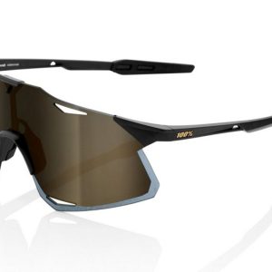 Gafas ciclismo 100% – HYPERCRAFT®- Matte Black Soft Gold Mirror Lens