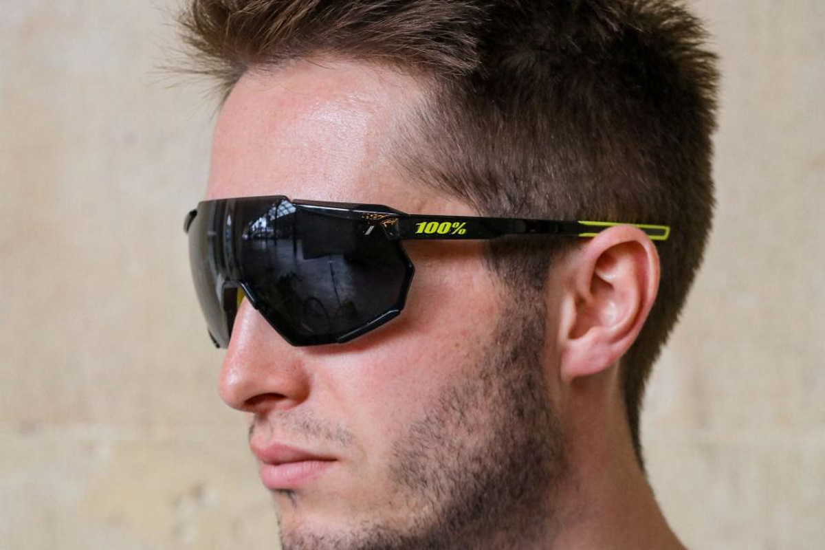 Gafas ciclismo 100% – RACETRAP® 3.0 – Gloss Black Smoke Lens - Imagen 9
