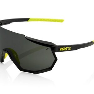 Gafas ciclismo 100% – RACETRAP® 3.0 – Gloss Black Smoke Lens