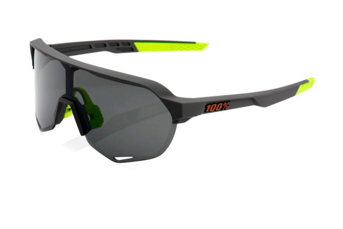 Gafas ciclismo 100% – S2® – Soft Tact Cool Grey Smoke Lens - Imagen 2
