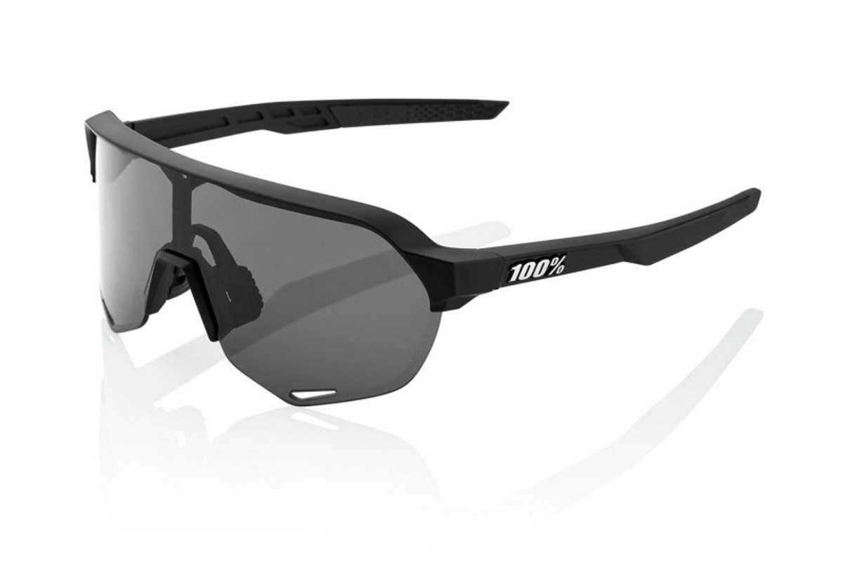 Gafas ciclismo 100% – S2® – Soft Tact Black – Smoke Lens - Imagen 2