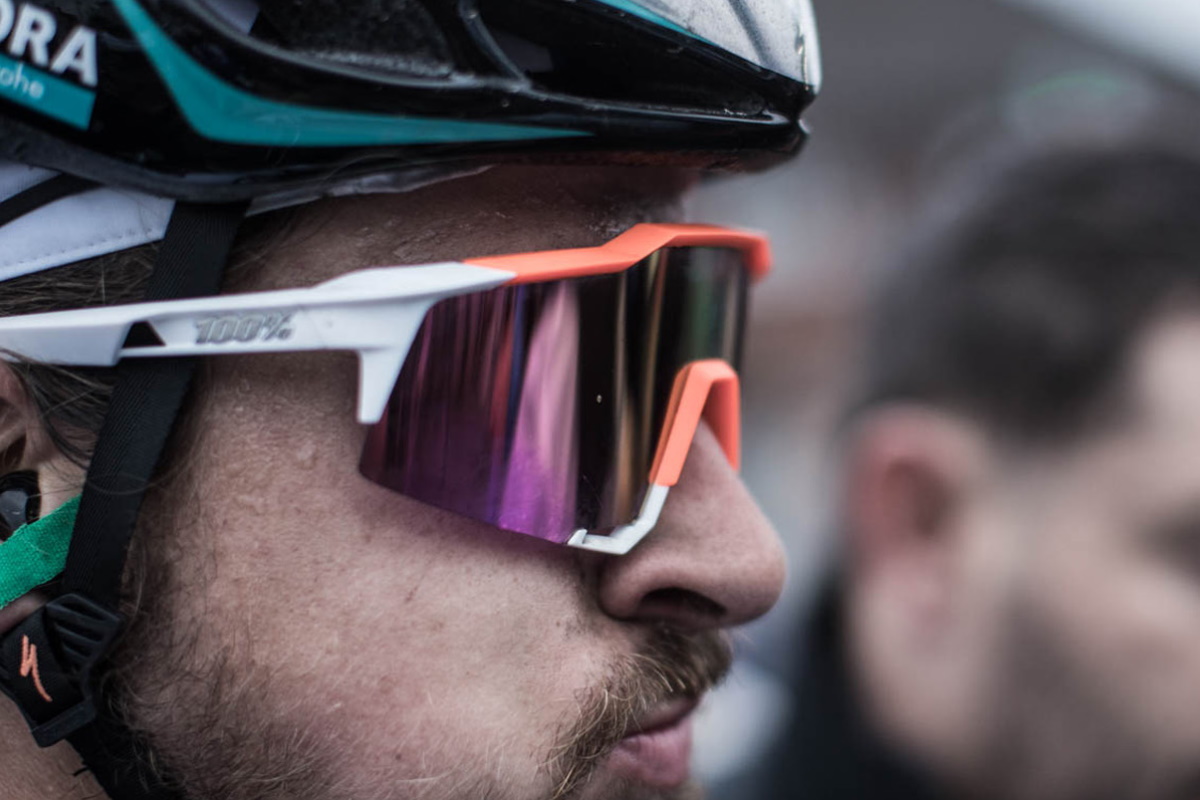 Gafas ciclismo 100% – SPEEDCRAFT® – Soft Tact Coral – Black Mirror Lens - Imagen 5