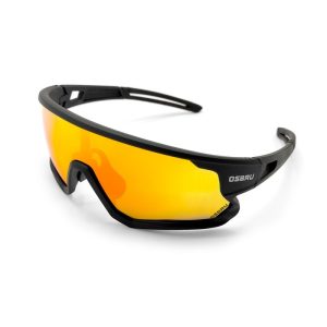 Gafas ciclismo OSBRU  COMPETITION DOMI BLACK/GOLD + Yellow