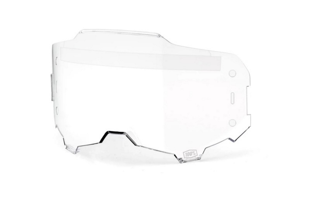 Lente Remplazo Mascara 100% – ARMEGA® Goggle – Clear Lens – 50Und - Imagen 2