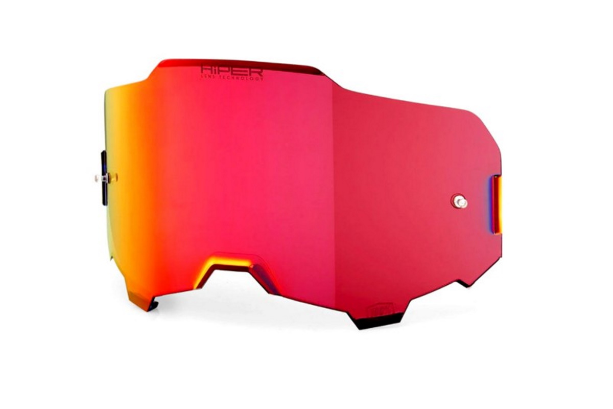 Lente Remplazo Mascara 100% – ARMEGA® Goggle – Hiper Red Mirror - Imagen 2