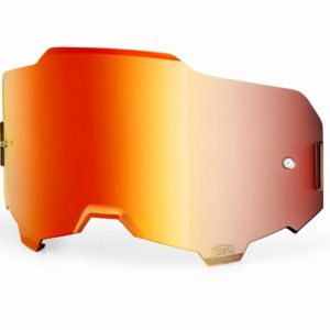Lente Remplazo Mascara 100% – ARMEGA® Goggle – Red Mirror
