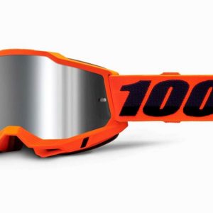 Gafas máscara 100% – ACCURI 2® Goggle – Orange – Mirror Silver Lens