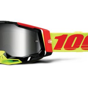 Gafas máscara 100% – RACECRAFT2 Goggle – Wiz – Mirror Silver Flash Lens
