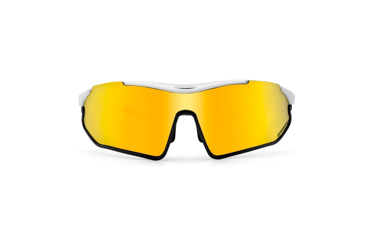 Gafas ciclismo OSBRU RACE MILI – WHITE/GOLD - Imagen 3