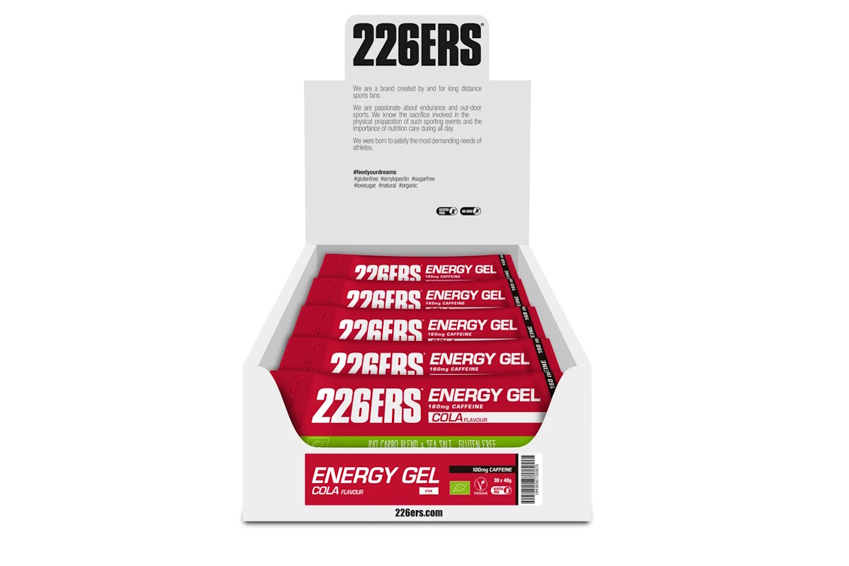 Gel 226ERS – BIO ENERGY GEL 40gr Cola – Cafeina - Imagen 4