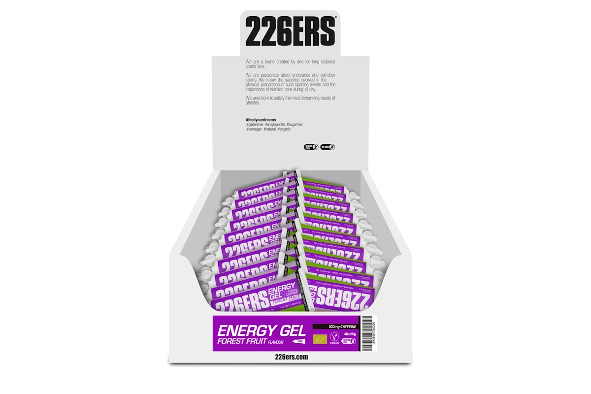 Gel 226ERS – ENERGY GEL – Tubo 25gr – Frutos del bosque con cafeina - Imagen 4