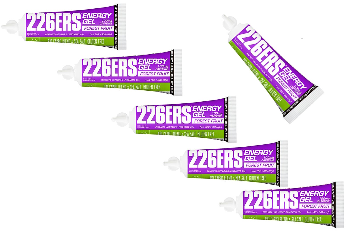 Gel 226ERS – ENERGY GEL – Tubo 25gr – Frutos del bosque con cafeina - Imagen 3