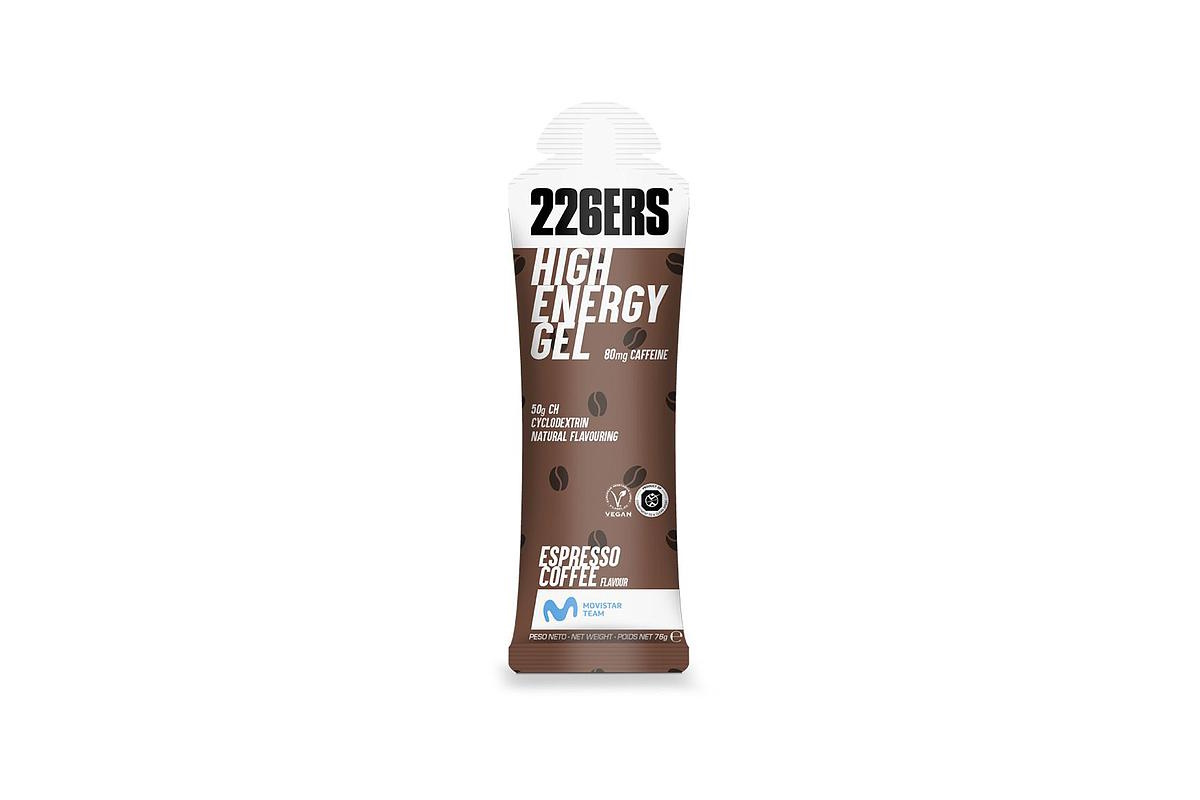 Gel 226ERS – HIGH ENERGY GEL 76g – Cafe expreso con Cafeina