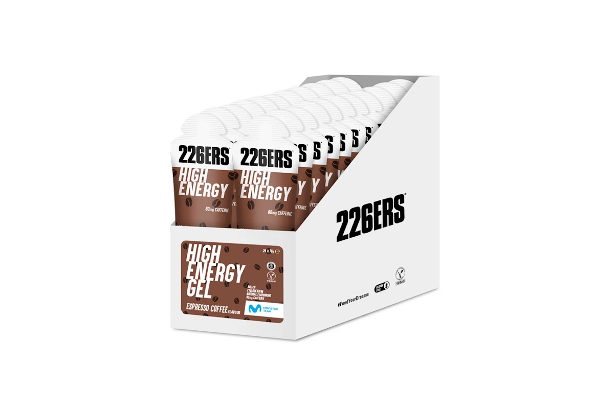 Gel 226ERS – HIGH ENERGY GEL 76g – Cafe expreso con Cafeina - Imagen 4