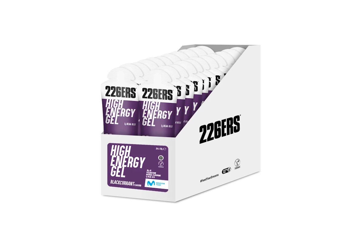 Gel 226ERS – HIGH ENERGY GEL 76g – BCAA Grosella Negra - Imagen 4