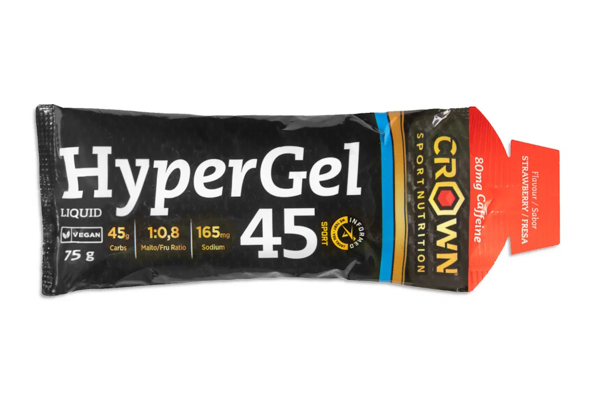Gel CROWN – HyperGel 45 – FRESA con CAFEINA - Imagen 2