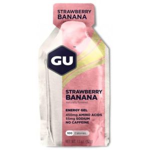 Gel energético GU – Strawberry Banana
