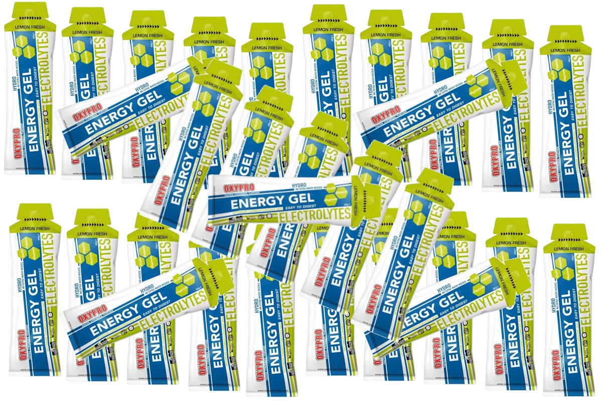 Gel energético OXIPRO – ENERGY Gel líquido – ELECTROLITOS – LEMON FRESH - Imagen 4