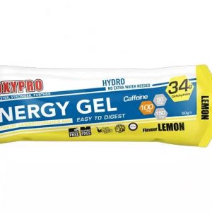 Gel energetico OXIPRO – ENERGY Gel líquido – LIMÓN 100mg CAFEINA