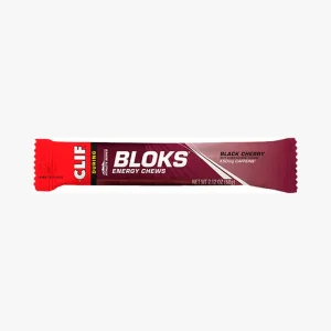 GOMINOLAS CLIF BLOKS BLACK CHERRY CON CAFEÍNA