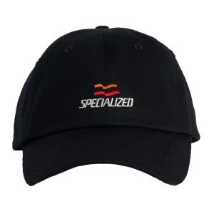 Gorra SPECIALIZED Flag Graphic 6 paneles negra
