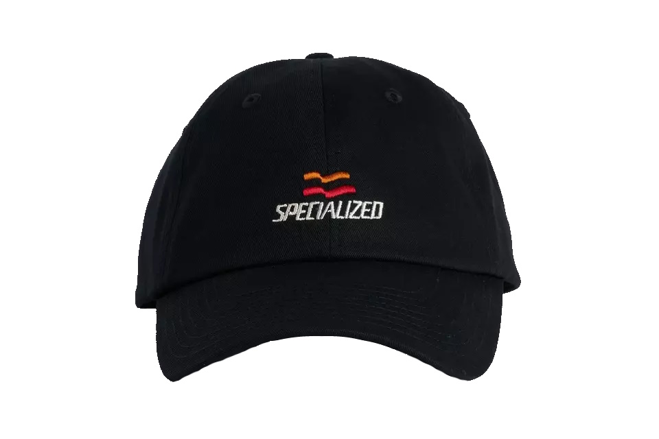 Gorra SPECIALIZED Flag Graphic 6 paneles negra - Imagen 2