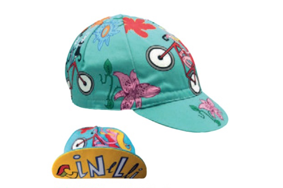 Gorra ciclismo CINELLI – SPRINGTIME - Imagen 2