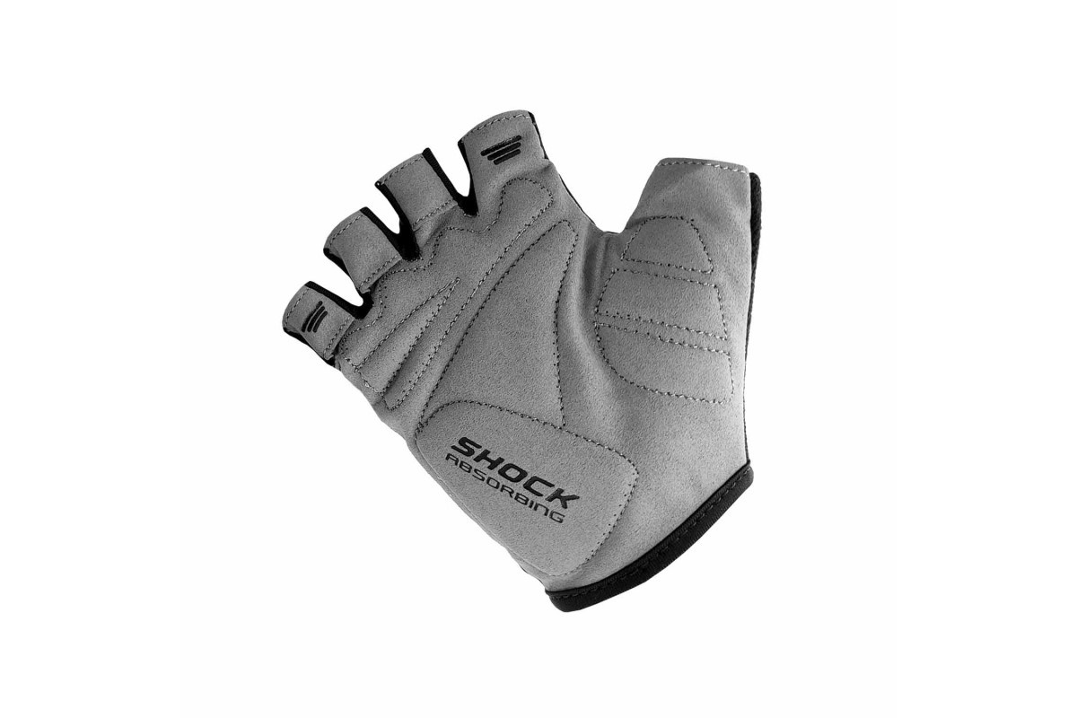 Guantes cortos ciclismo OSBRU EVOLUTION BRUN – Black/Green - Imagen 2