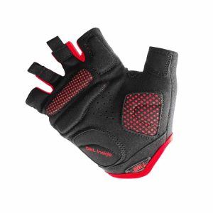 Guantes cortos ciclismo OSBRU EVOLUTION DOMI – Black/Red