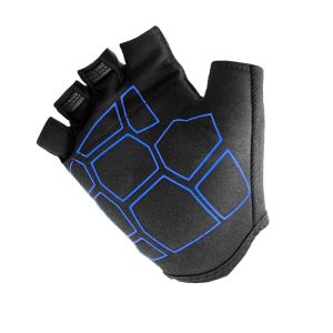 Guantes cortos ciclismo OSBRU EVOLUTION MILI – Blue/Black